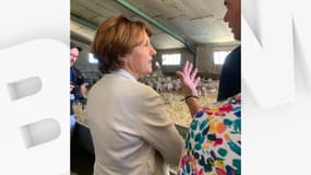 Annie Genevard est en visite dans les Alpes-de-Haute-Provence ce jeudi 17 juillet.