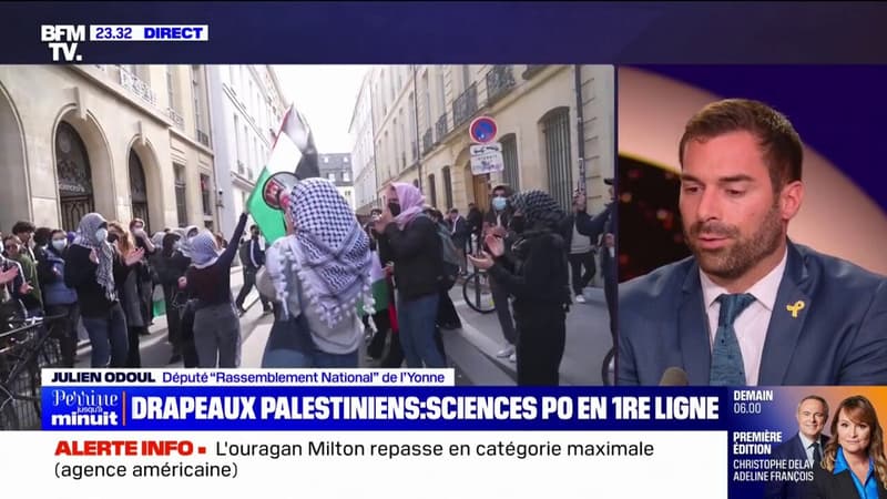 Drapeaux palestiniens dans les universités: 