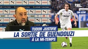 OM 1-1 Monaco : Tudor donne les raisons de la sortie de Guendouzi à la mi-temps