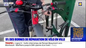 Essonne: des bornes de réparation de vélos en ville
