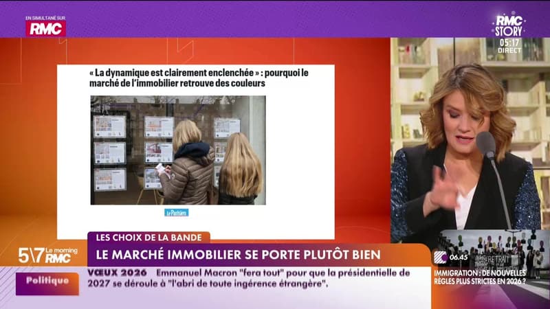Les choix de la bande : Le marché immobilier se porte plutôt bien - 01/01