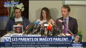 La conférence de presse des parents de Maëlys