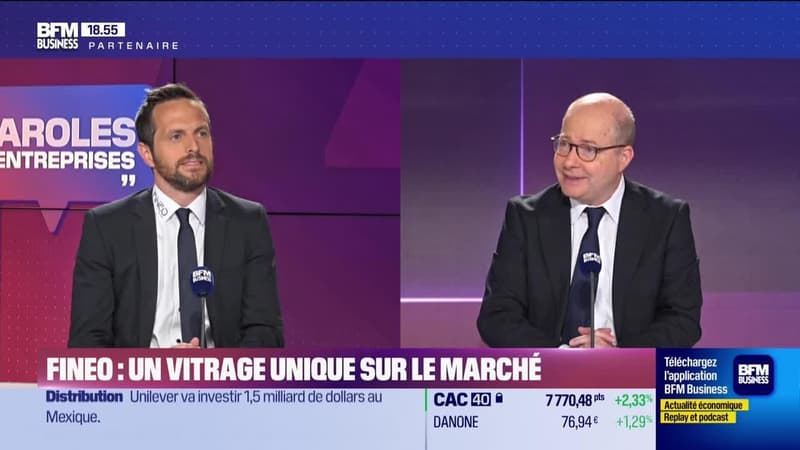Xavier Flasse (Fineo) : Fineo, un vitrage unique sur le marché - 03/05