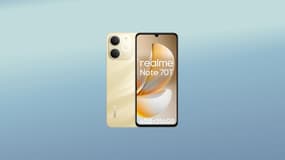 Moins de 100 euros pour le smartphone realme Note 70T à l’approche du Black Friday