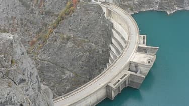 Barrage de Monteynard, en Isère