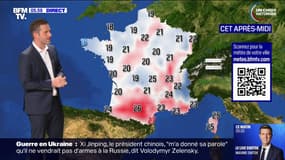 Des averses dans le Nord, des orages sur le centre de la France et du soleil dans le Sud-Ouest, avec des températures comprises entre 16°C et 27°C... La météo de ce vendredi 14 juin 