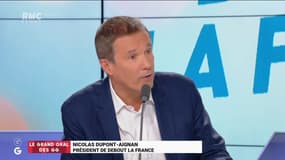 #GrandOral - "La hausse du prix des carburants est scandaleuse ! C'est une taxe faite par des bobos parisiens !" #NicolasDupontAignan  #GGRMC