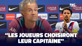 PSG : “Les joueurs choisiront leur capitaine”, affirme Luis Enrique