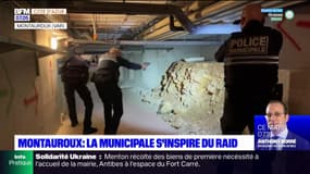 Montauroux: la police municipale en entraînement avec des anciens membres du Raid