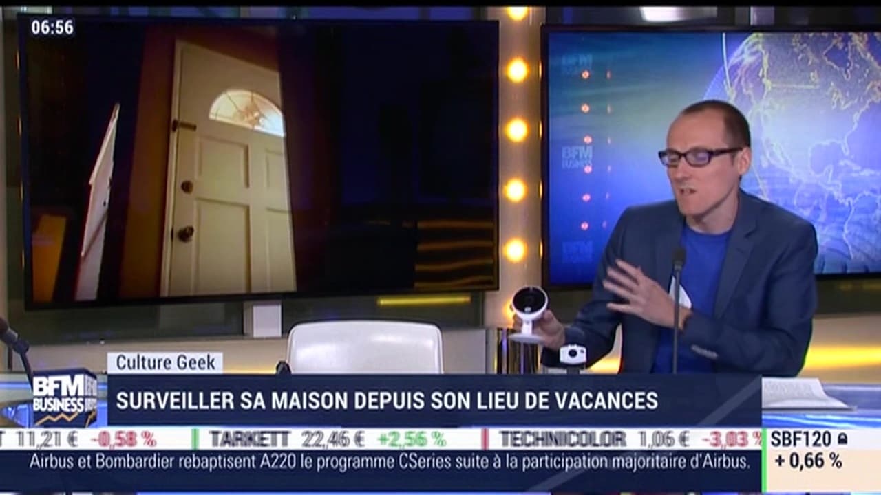 Anthony Morel Surveiller sa maison depuis son lieu de vacances 11/07