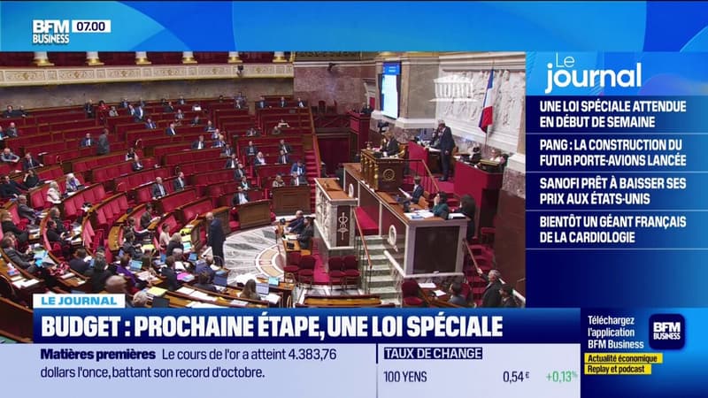 Budget : prochaine étape, une loi spéciale
