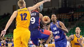 Tony Parker et Alexis Ajinça