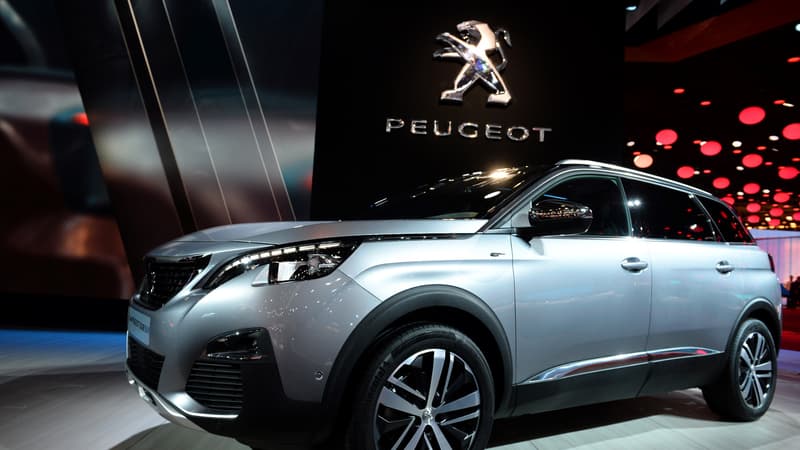 Image d'illustration - Un SUV Peugeot 5008 comme ceux produits dans l'usine de Rennes-La Janais.
