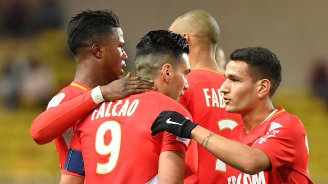 La joie des Monégasques contre Rennes