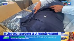 Bouches-du-Rhône: l'uniforme des élèves du lycée Jean-d'Ormesson de Châteaurenard présenté