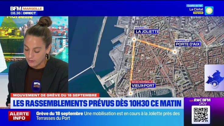 Mouvement de grève du 18 septembre. Les rassemblements prévus dès 10h30 ce matin