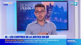 JO de Paris 2024: les chiffres de la justice en Ile-de-France