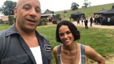 Vin Diesel et Michelle Rodriguez