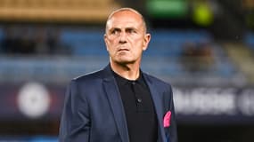 Michel Der Zakarian lors de Montpellier-Marseille, le 20 octobre 2024.