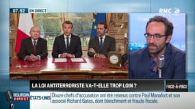 Perri & Bouchet-Petersen : La loi antiterroriste va-t-elle assez ou trop loin ? - 31/10