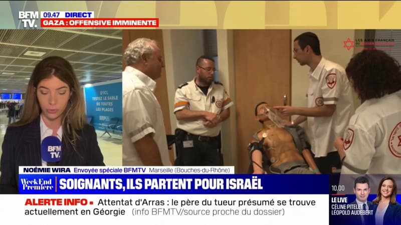 Israël: des soignants français partent en renfort