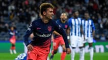 Antoine Griezmann lors de Porto-Atlético