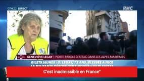 Geneviève Legay: "C'est Macron qui manque de sagesse, il se fout du peuple, il nous méprise depuis 2 ans"