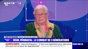 Deuil périnatal: "Depuis 75 ans, tous les jours j'y pense", raconte Odette Pichard