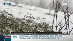 Après les inondations, le froid: le cauchemar de Christine, agricultrice de Seine-et-Marne