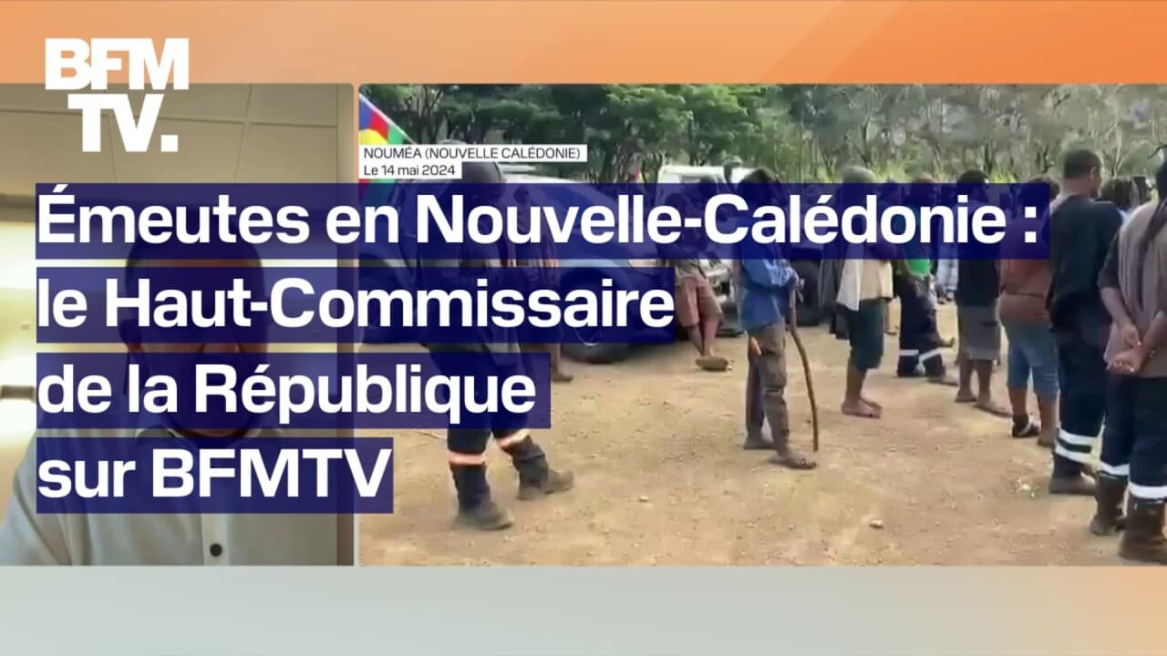 El Alto Comisionado de la República de Nueva Caledonia habló tras una noche de disturbios en la región