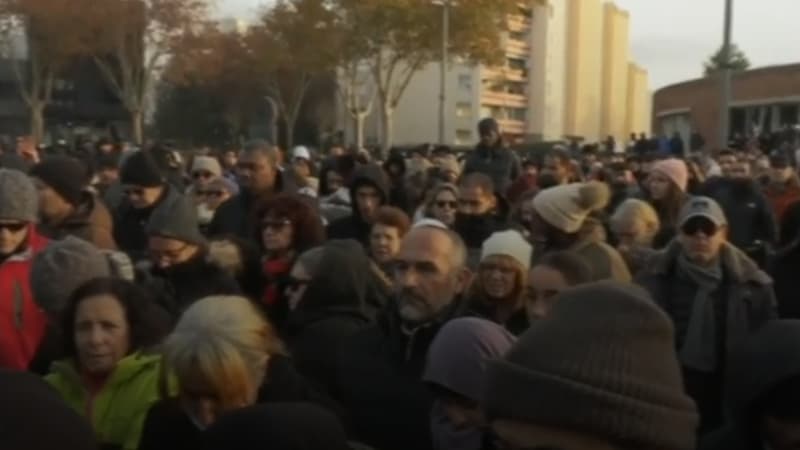 Incendie de Vaulx-en-Velin: les habitants de la commune rendent hommage aux victimes