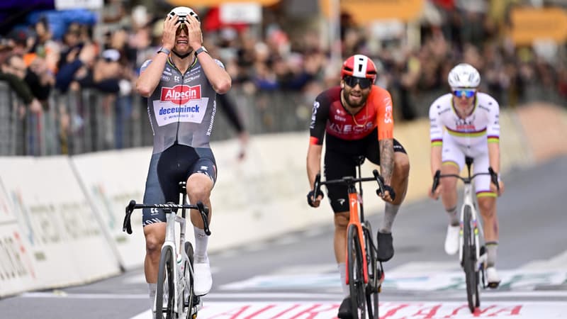 Mathieu van der Poel remporte Milan San Remo le 22 mars 2025 2255821