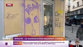 Retraite: les manifestations inquiètent à Rennes