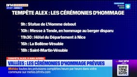 5 ans après la tempête Alex : des cérémonies d'hommages prévues ce jeudi dans les Alpes-Maritimes