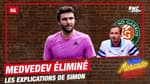 Roland-Garros : Medvedev éliminé, Gilles Simon explique la sortie de son joueur (Moscato Show)