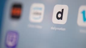 L'application Dailymotion.