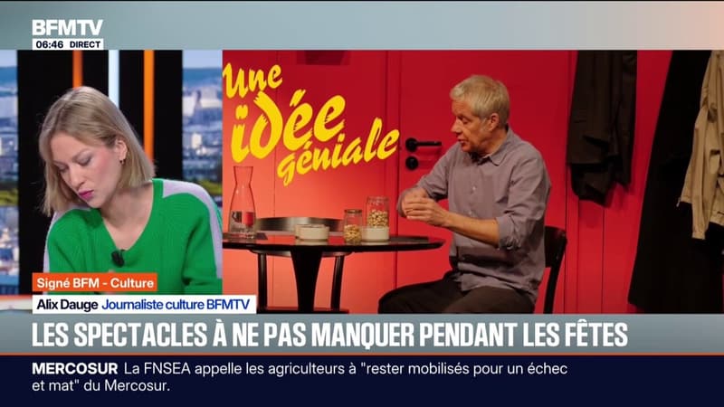 SIGNÉ BFM - "Une idée géniale", "Killer Joe": les pièces à aller voir durant les fêtes de fin d'année