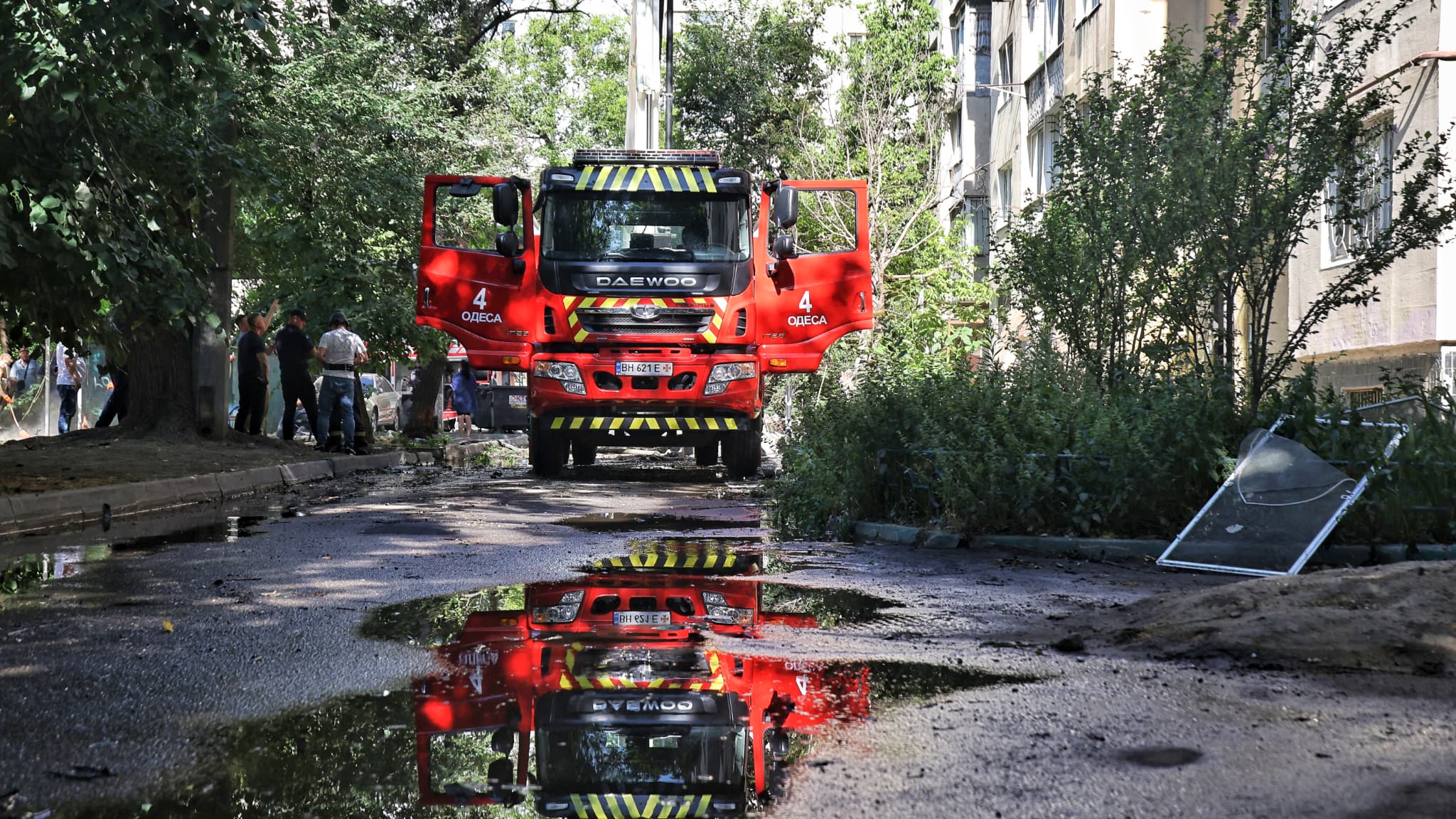 UKRAINE: AU MOINS NEUF MORTS EN RAISON DE PLUIES VIOLENTES DANS LE SUD DU PAYS