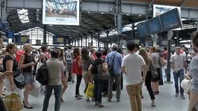 Canicule: trafic très perturbé sur les rails, les voyageurs suffoquent