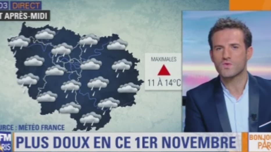 Une pluie faible fera son apparition dans la journée Une pluie faible fera son apparition dans la journée