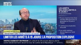 Limiter les arrêts maladie: "On propose une logique d'accompagnement, pas de sanction", assure Jérémie Patrier-Leitus (Horizons)