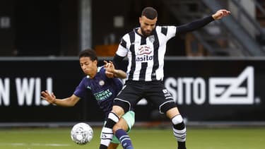 Rai Vloet avec l'Heracles contre le PSV Eindhoven, le 14 août 2021.