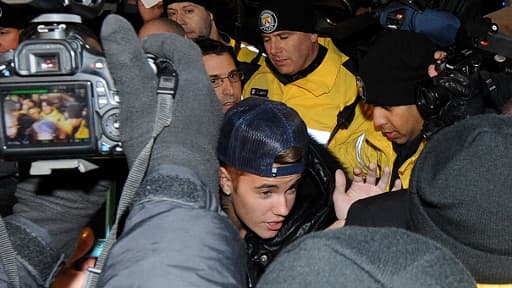 Justin Bieber à Toronto, le 29 janvier 2014.