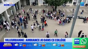 Villeurbanne: l'hymne de Paris 2024 en sonnerie du collège Jean-Macé