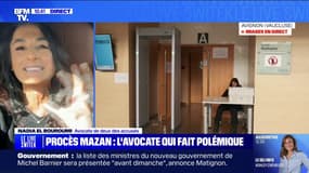 "On a le droit dans une démocratie d'être avocat de la Défense": l'avocate de deux accusés des viols de Mazan qui fait polémique réagit
