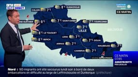 Météo Nord-Pas-de-Calais: ciel couvert et de la pluie sur l'ensemble du territoire