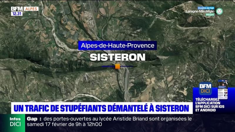 Sisteron: un trafic de stupéfiants démantelé, quatre personnes interpellées