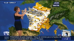 La météo pour ce jeudi 13 juillet 2017