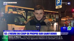 Laveuses, balayeuses: une opération "coup de propre" à Saint-Denis