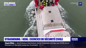 Bas-Rhin: un exercice de grande ampleur a été organisé sur le Rhin